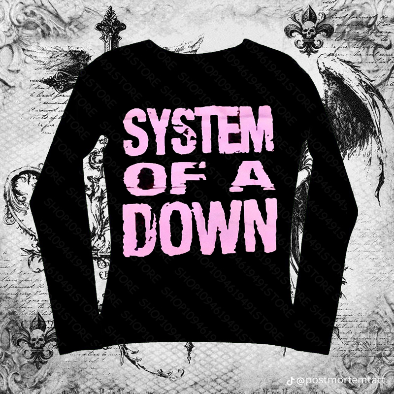 Y2K Graphic Baby Tee Crop - Y2k Top für Frauen Kleidung Weibliche