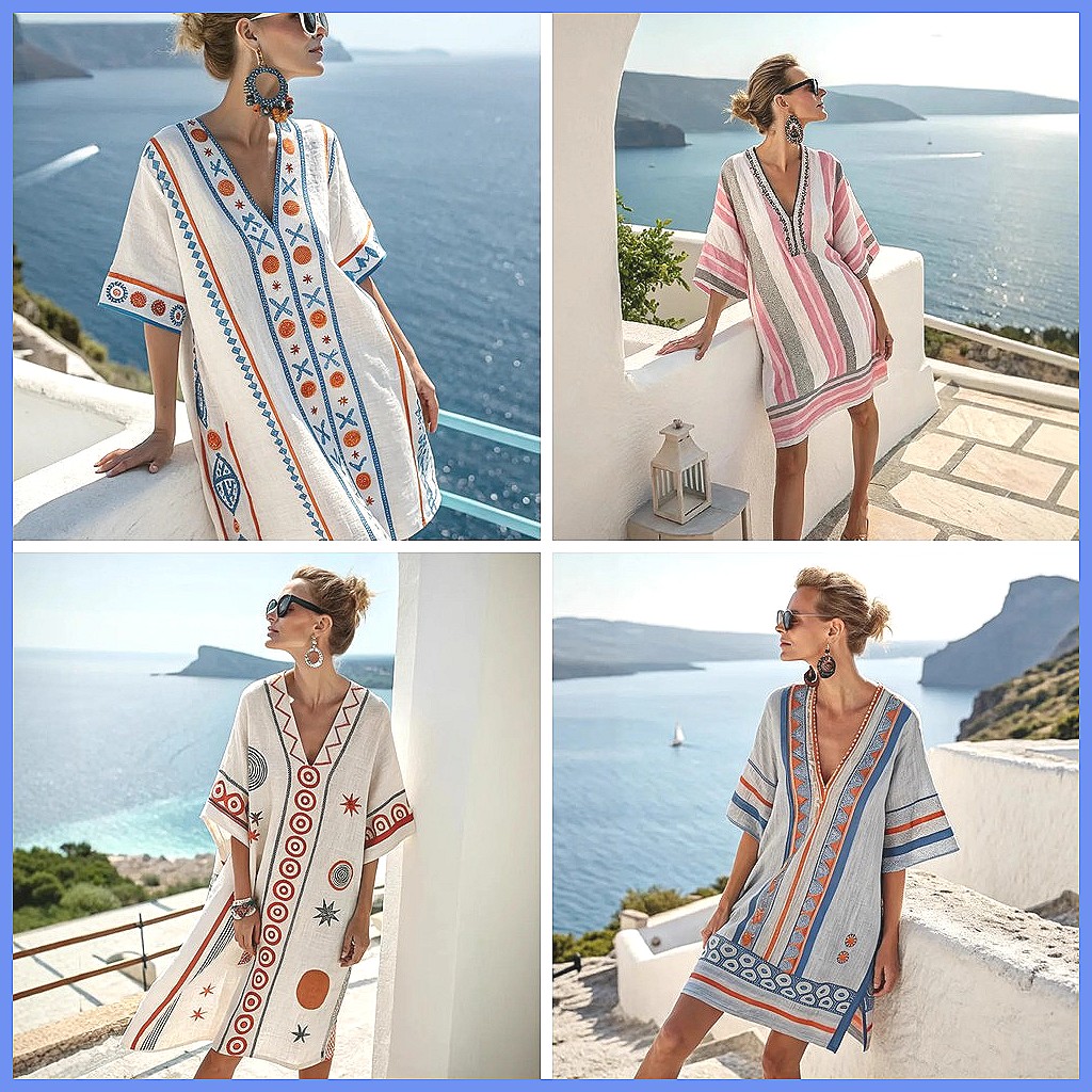 Damen Sommerkleid 2025 mit V-A – Dresses Bewertung und Preis