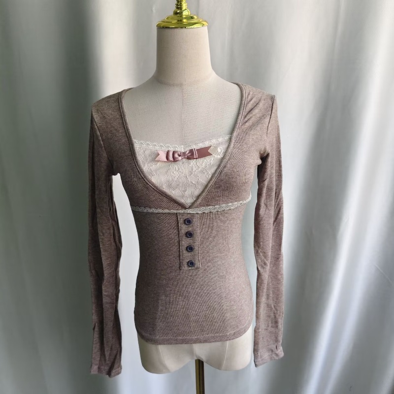 Ezgaga T Shirts Frauen Spitze  – Blouses Bewertung und Preis
