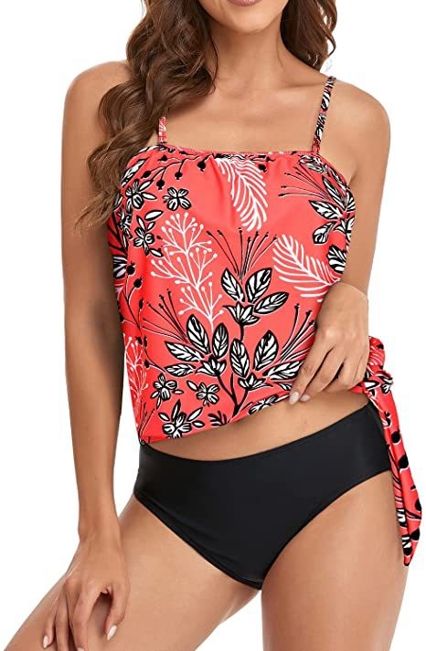 Tankini Damen Bikini Crop Top  – Tops Bewertung und Preis