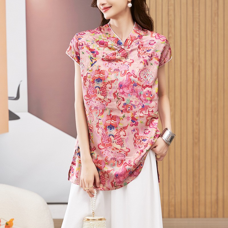 Damenbluse, kurzärmelig, Rundh – Blouses Bewertung und Preis