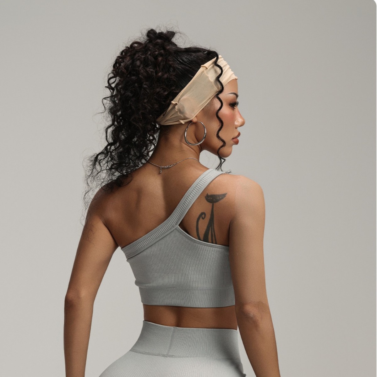 Gerippter Sport-BH für Damen,  – Seamless Ribbed Workout Tank Top Bewertung und Preis