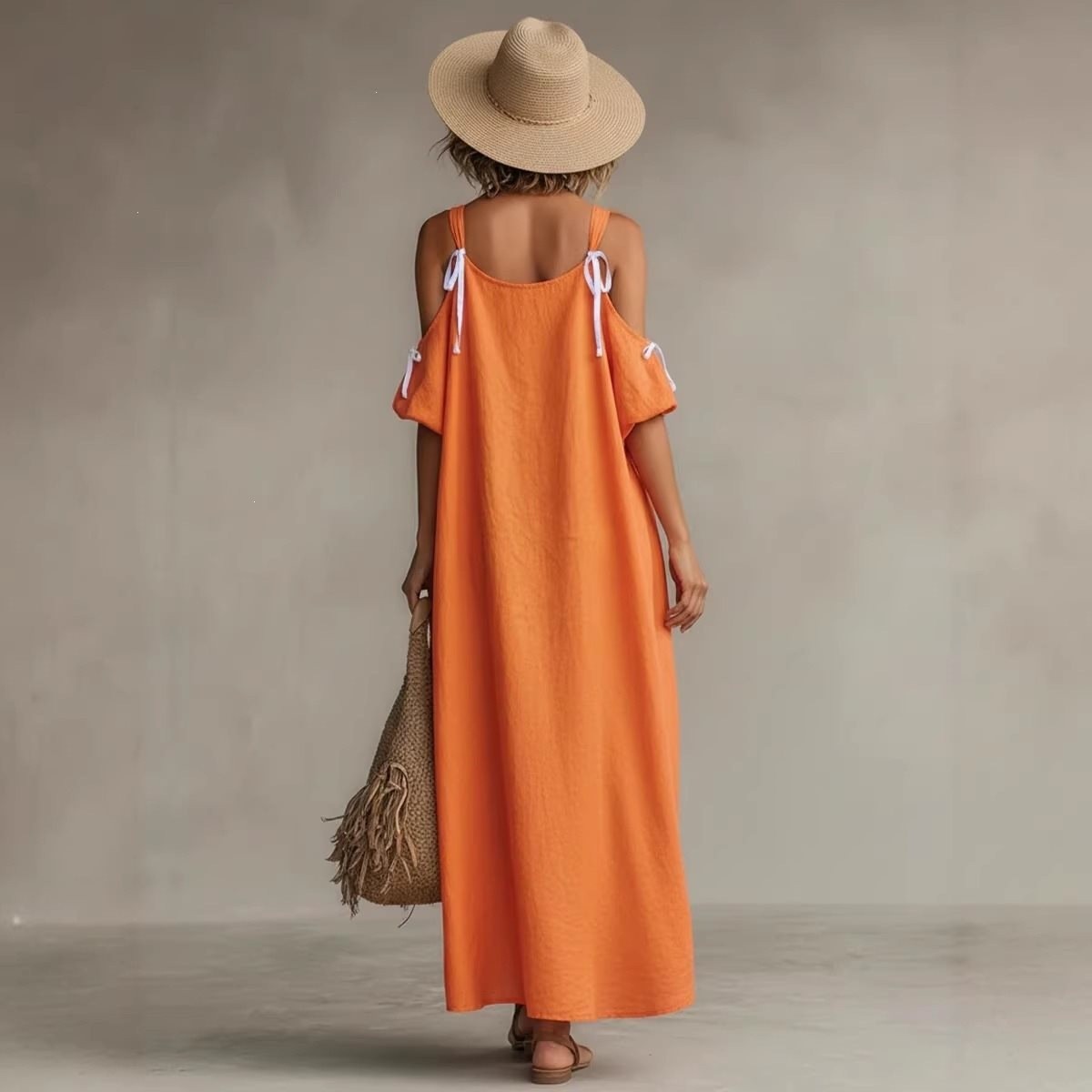 Sommerkleid für Damen mit Puff – Off Shoulder Puff Sleeve Sundress Bewertung und Preis
