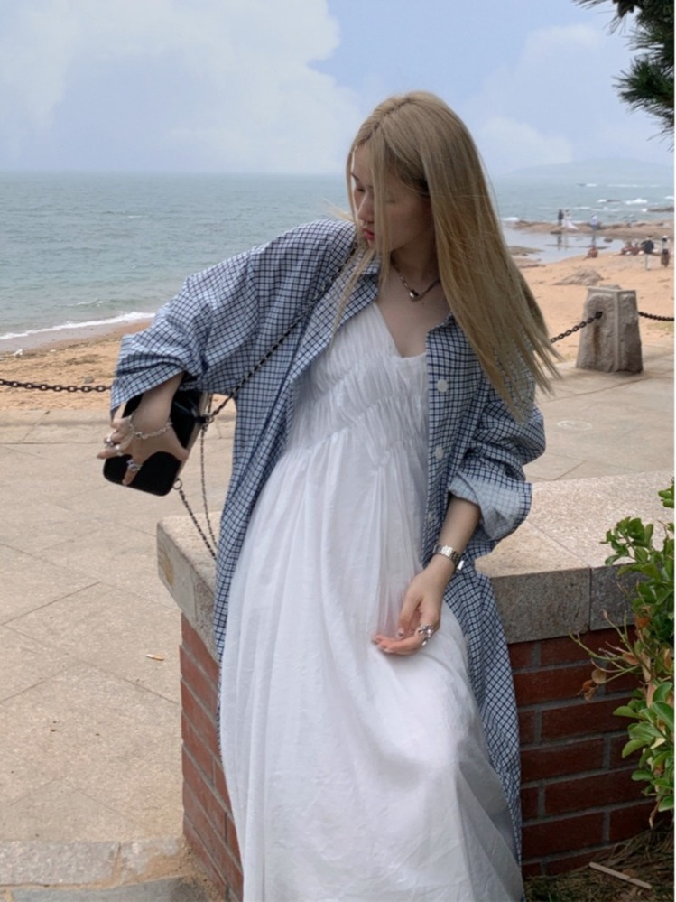 Schickes Plus-Size-Set im Lazy – Korean Style A Line Shirt Dress Bewertung und Preis