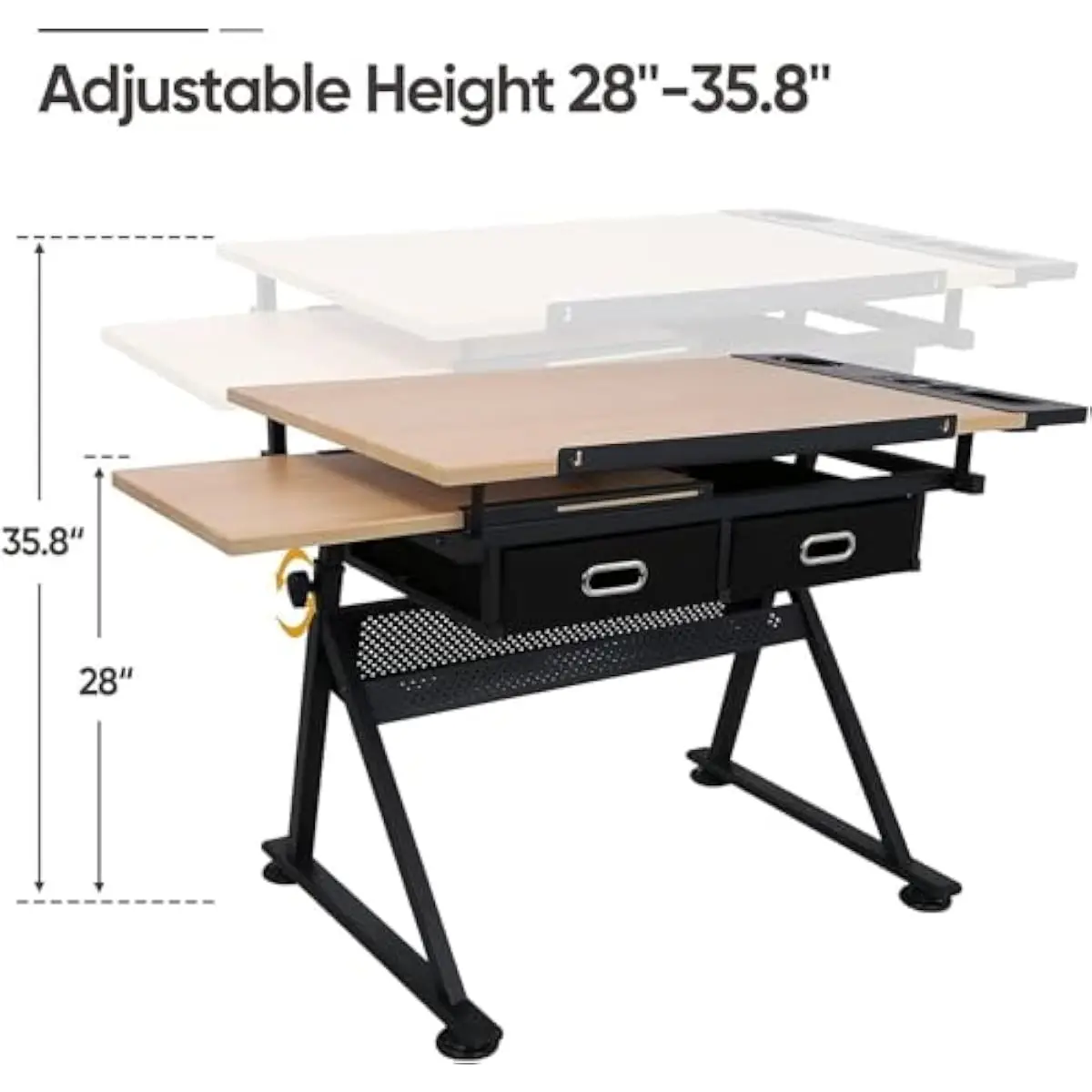 Verstellbarer Zeichentisch mit – Tops Bewertung und Preis