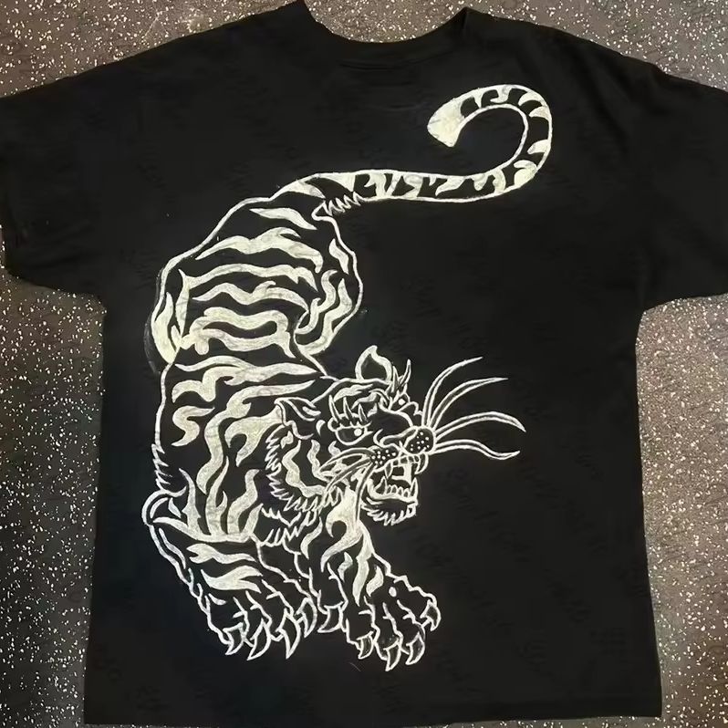Y2K-Kleidung Grunge Damenmode  – Y2K Graphic Baby Tee Crop Bewertung und Preis