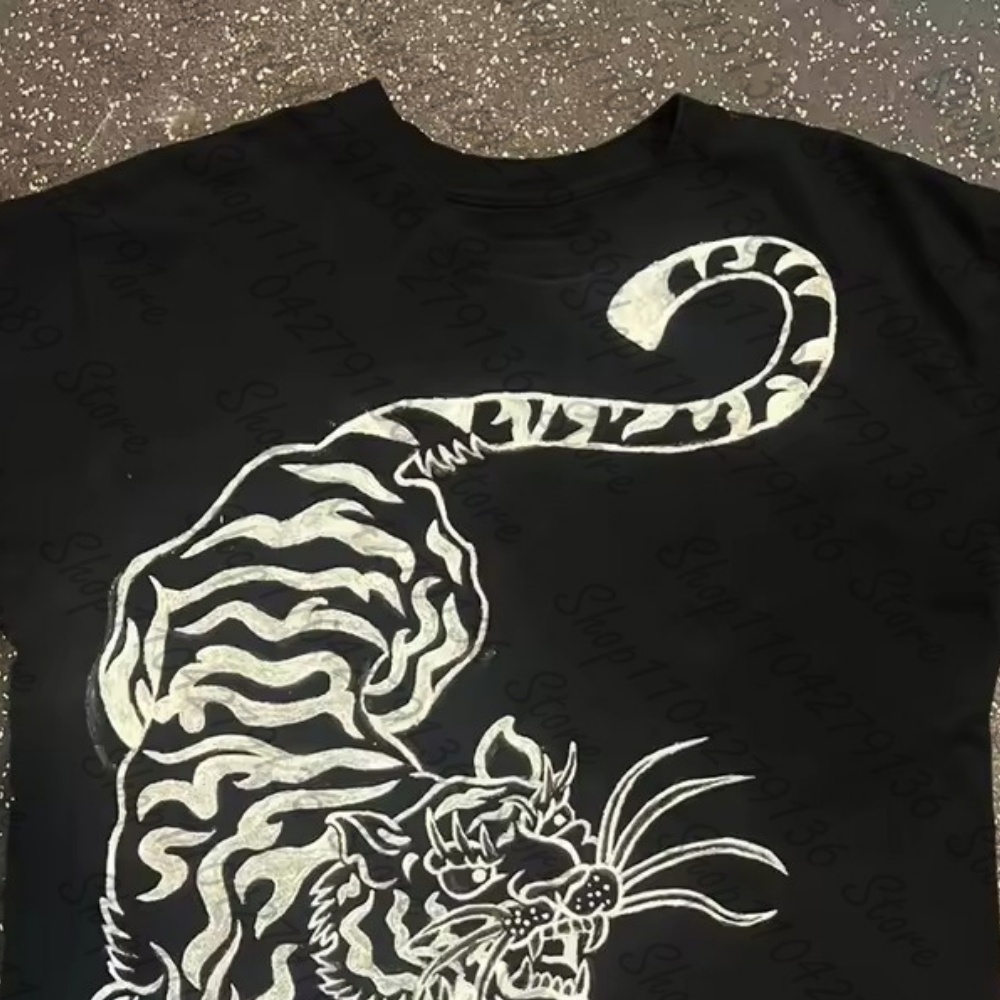 Y2K-Kleidung Grunge Damenmode  – Y2K Graphic Baby Tee Crop Bewertung und Preis