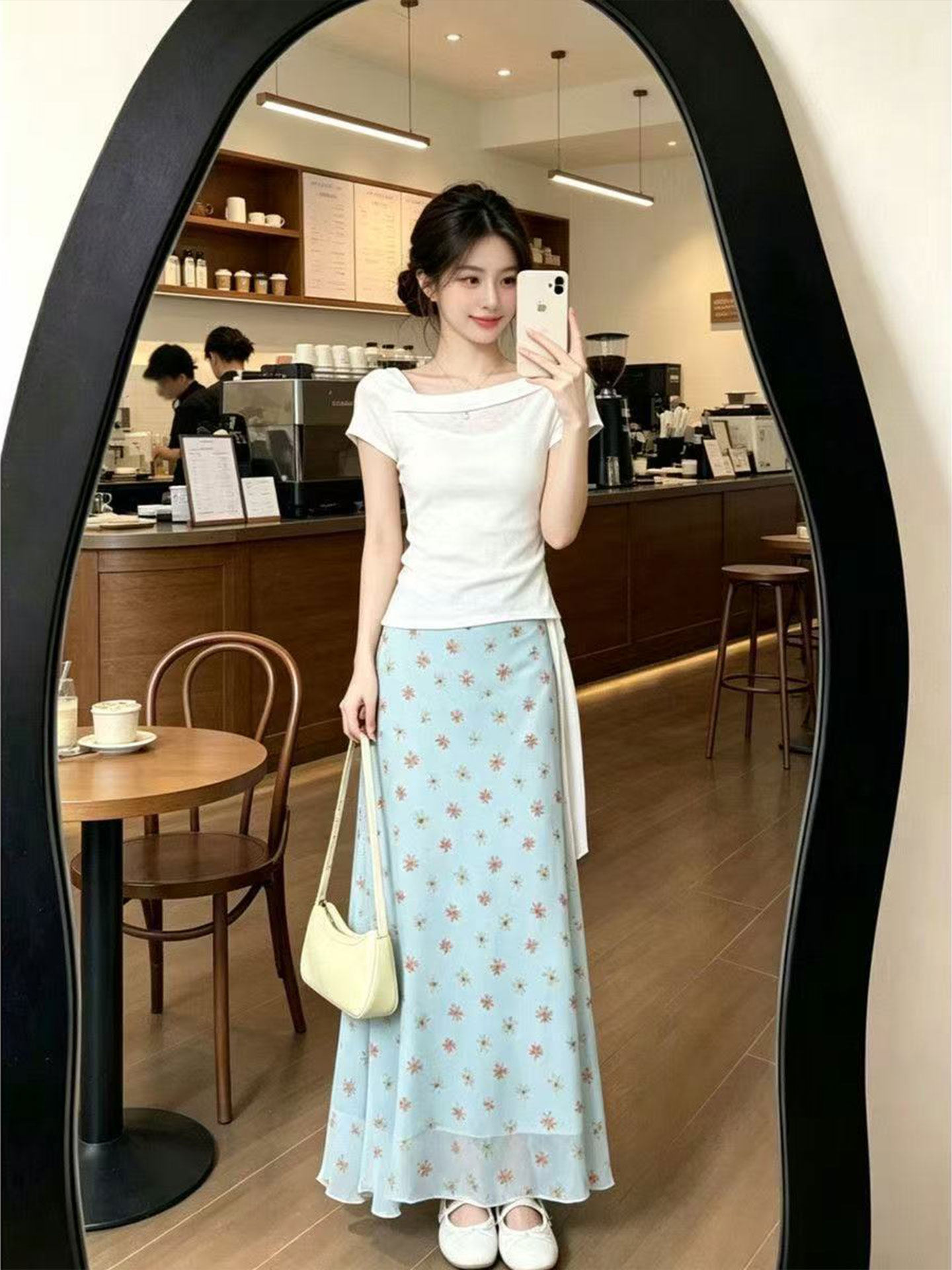 Koreanisches Design A-Linien-F – Korean Style A Line Shirt Dress Bewertung und Preis