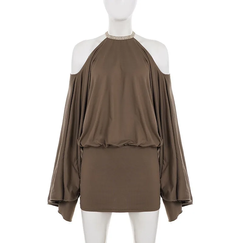 Europäisch-Amerikanisches Heiß – Y2K Backless Halter Mini Dress Bewertung und Preis