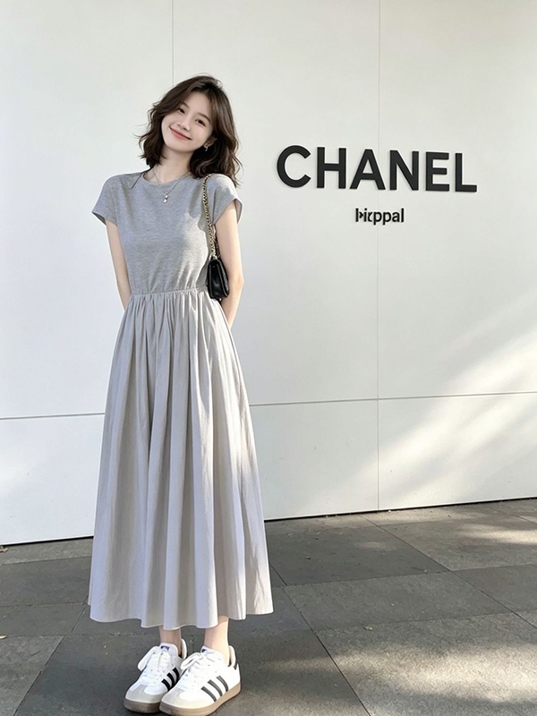Übergröße Damen Koreanischer S – Korean Style A Line Shirt Dress Bewertung und Preis