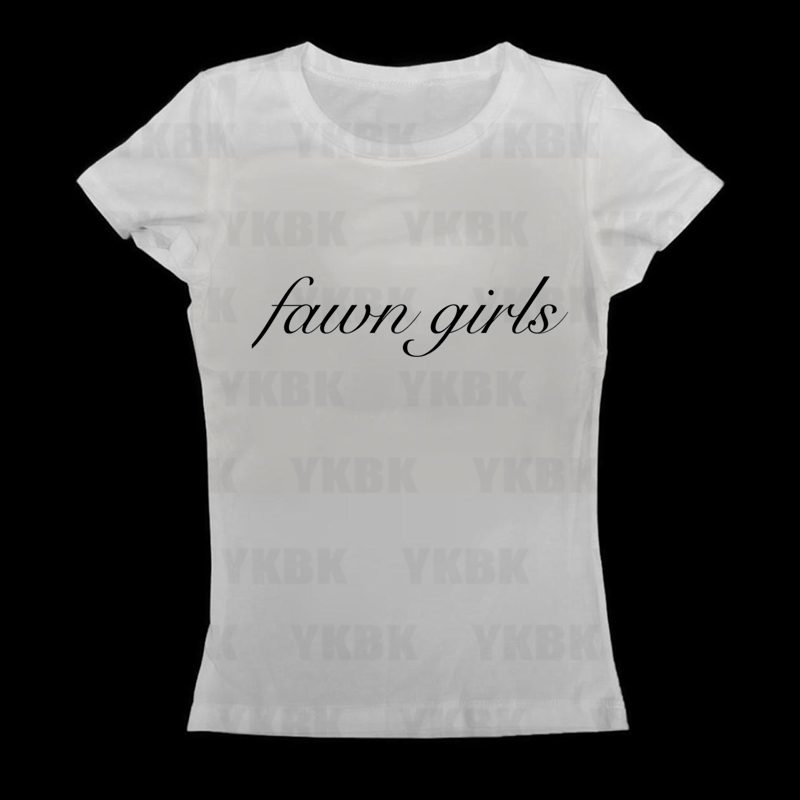 Y2K Letter Casual Clothes Emo  – Y2K Graphic Baby Tee Crop Bewertung und Preis