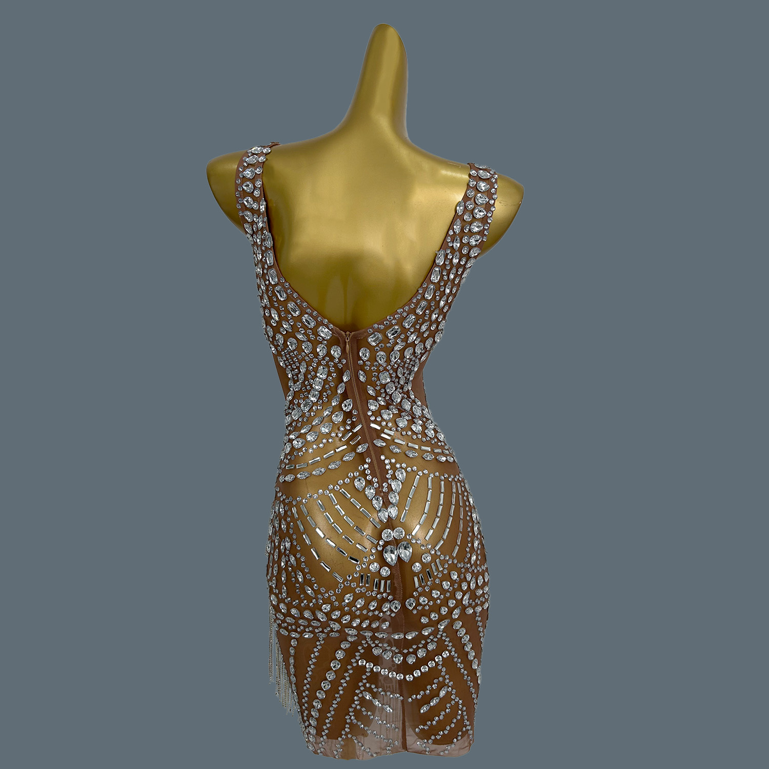 Sexy Abendkleider für Damen, f – Sparkly Rhinestone Club Party Dress Bewertung und Preis