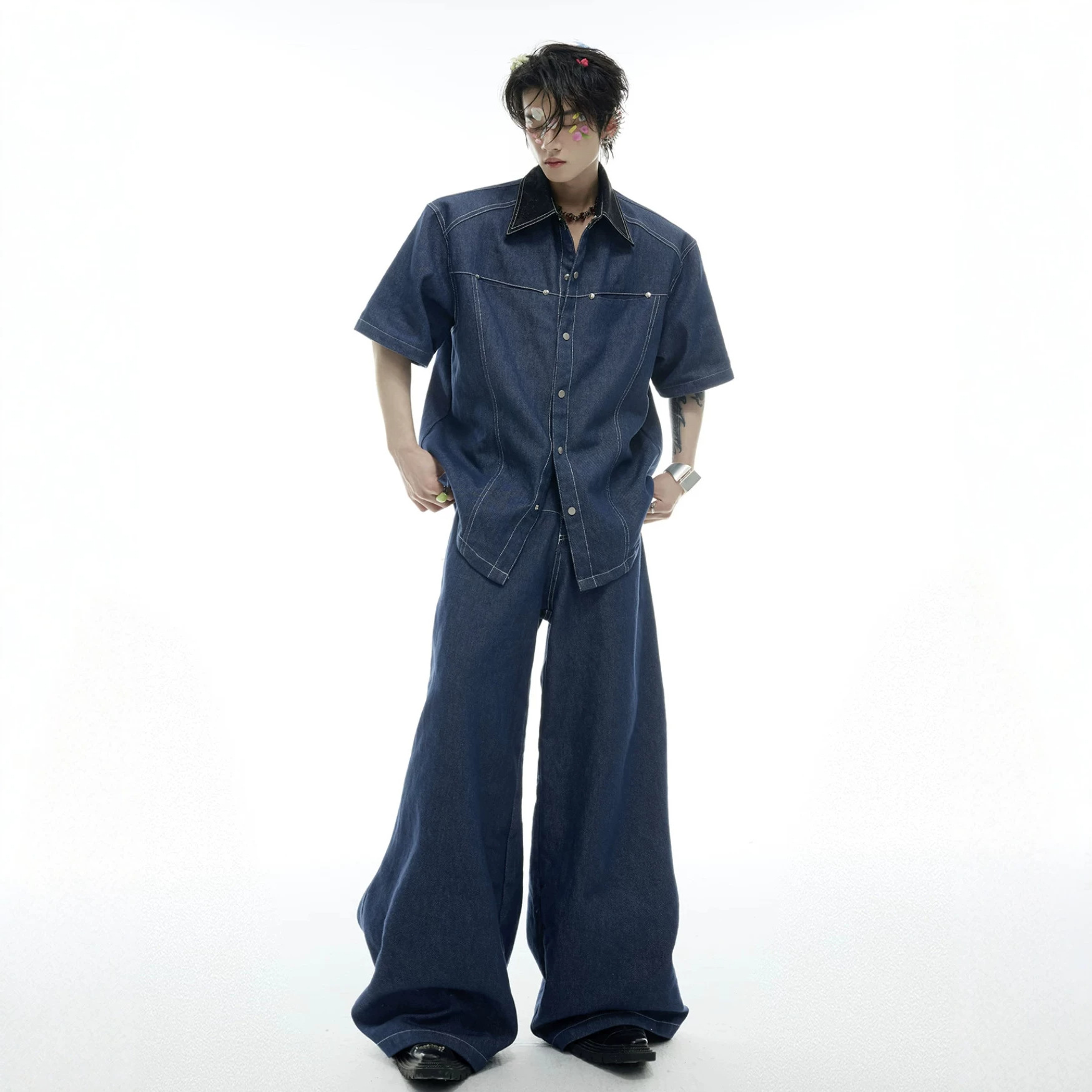 Sommer Herren Denim-Set Amerik – Jeans Bewertung und Preis