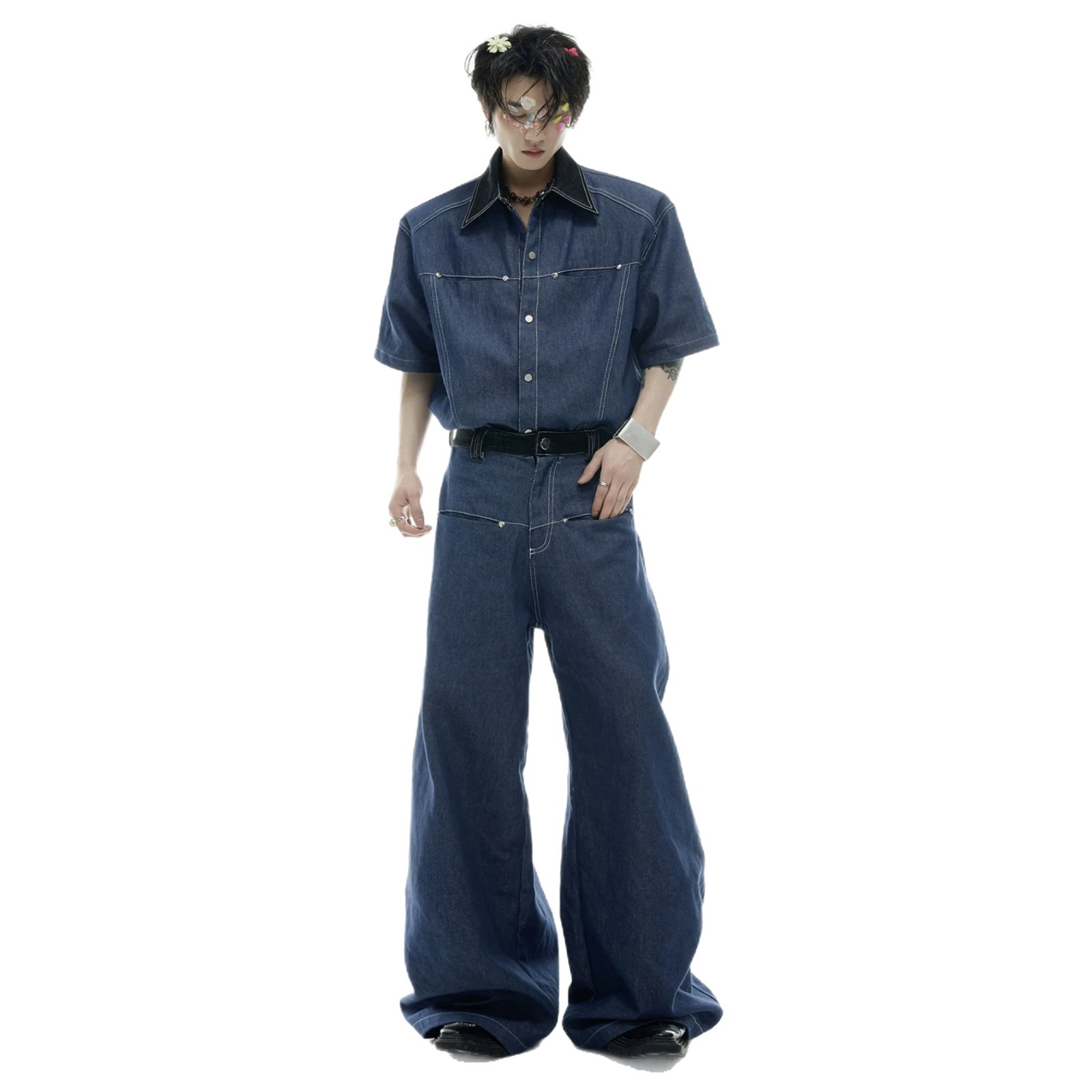Sommer Herren Denim-Set Amerik – Jeans Bewertung und Preis