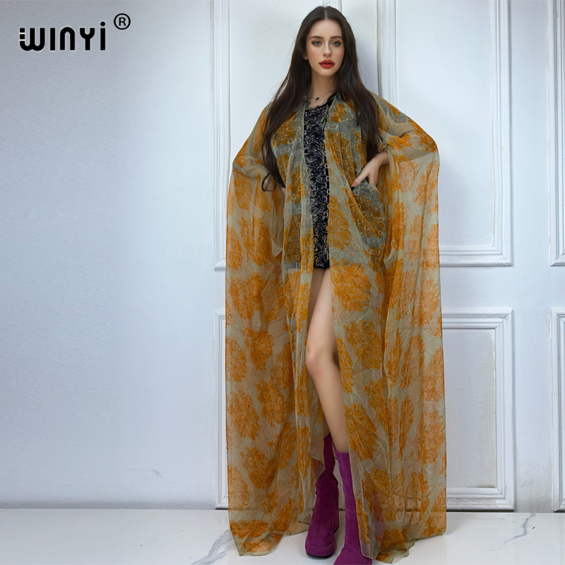 WINYI Maxikimono Sommer Perspe – Boho Summer Beach Maxi Dress Bewertung und Preis