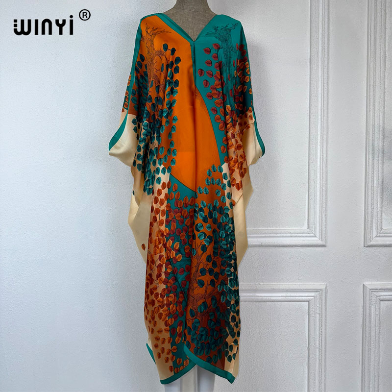 WINYI 2023 V-Ausschnitt Afrika – Boho Summer Beach Maxi Dress Bewertung und Preis