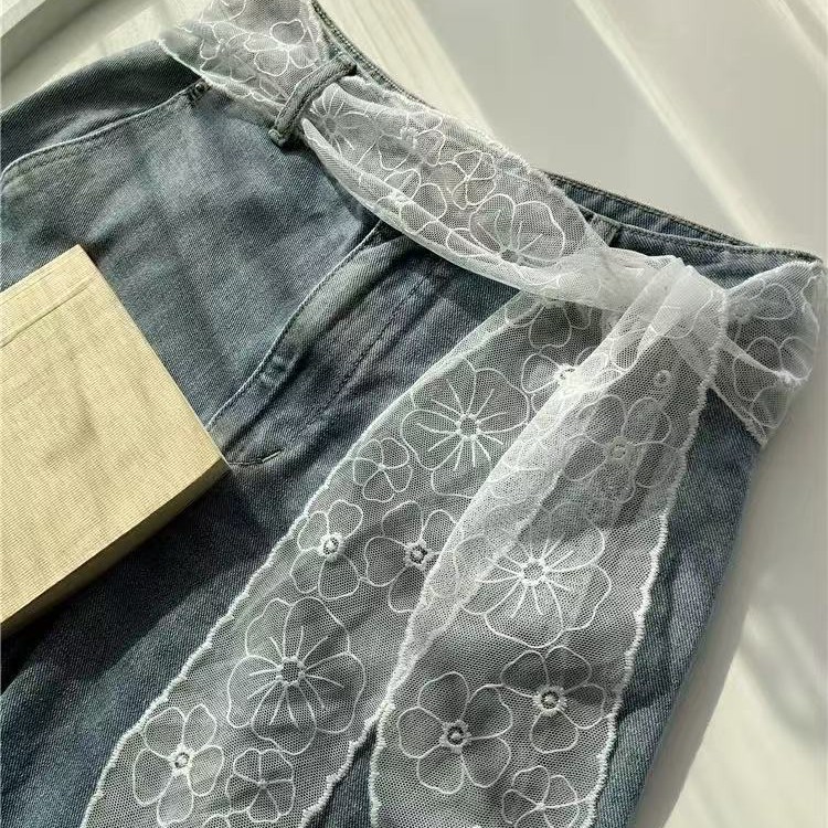 Süßer weißer Spitzen-Gürtel fü – Jeans Bewertung und Preis