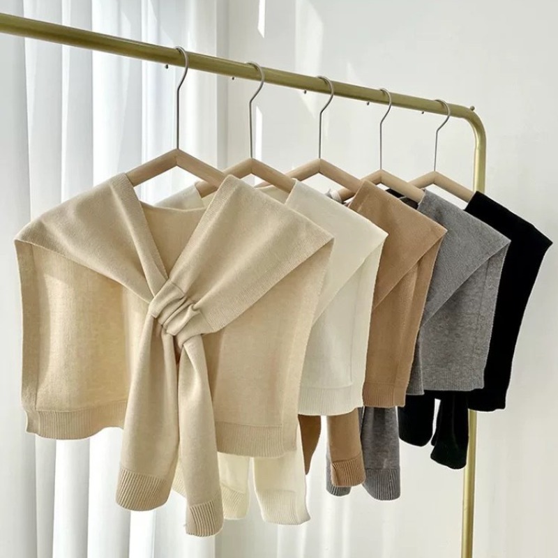 Gestrickter Pullover-Schal für – Dresses Bewertung und Preis