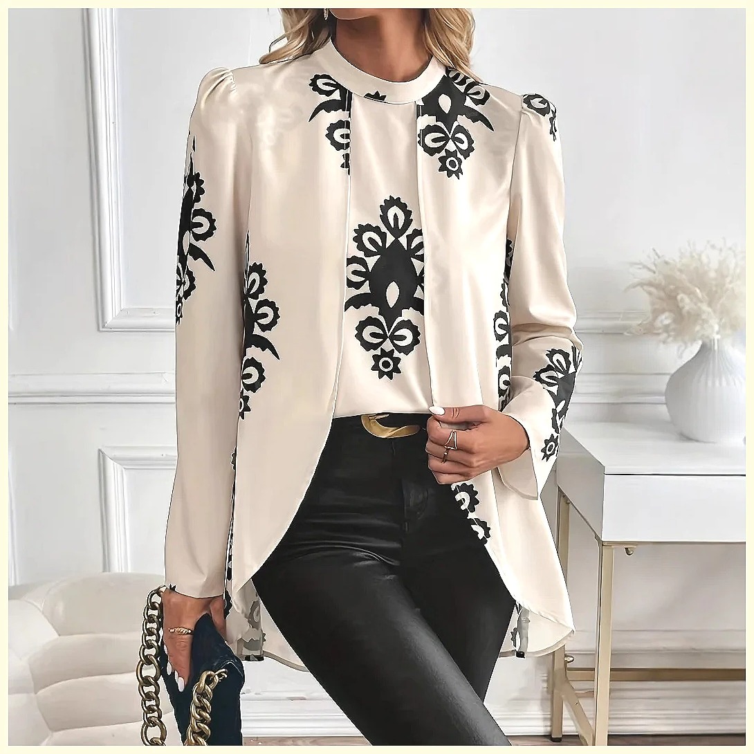 2026 Modische Damen Langarm-Bl – Blouses Bewertung und Preis
