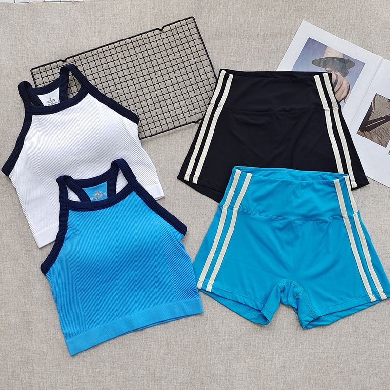 Gerippte Trainingssets für Dam – Seamless Ribbed Workout Tank Top Bewertung und Preis