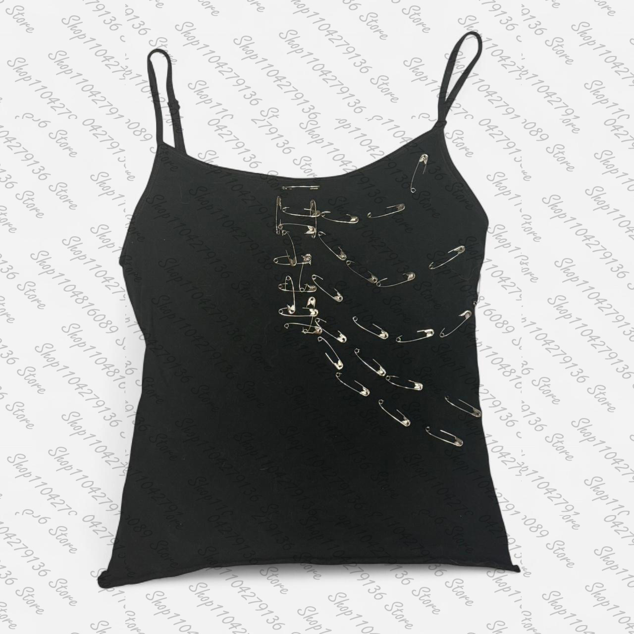 Vintage Punk Gothic Camisole T – Y2K Graphic Baby Tee Crop Bewertung und Preis