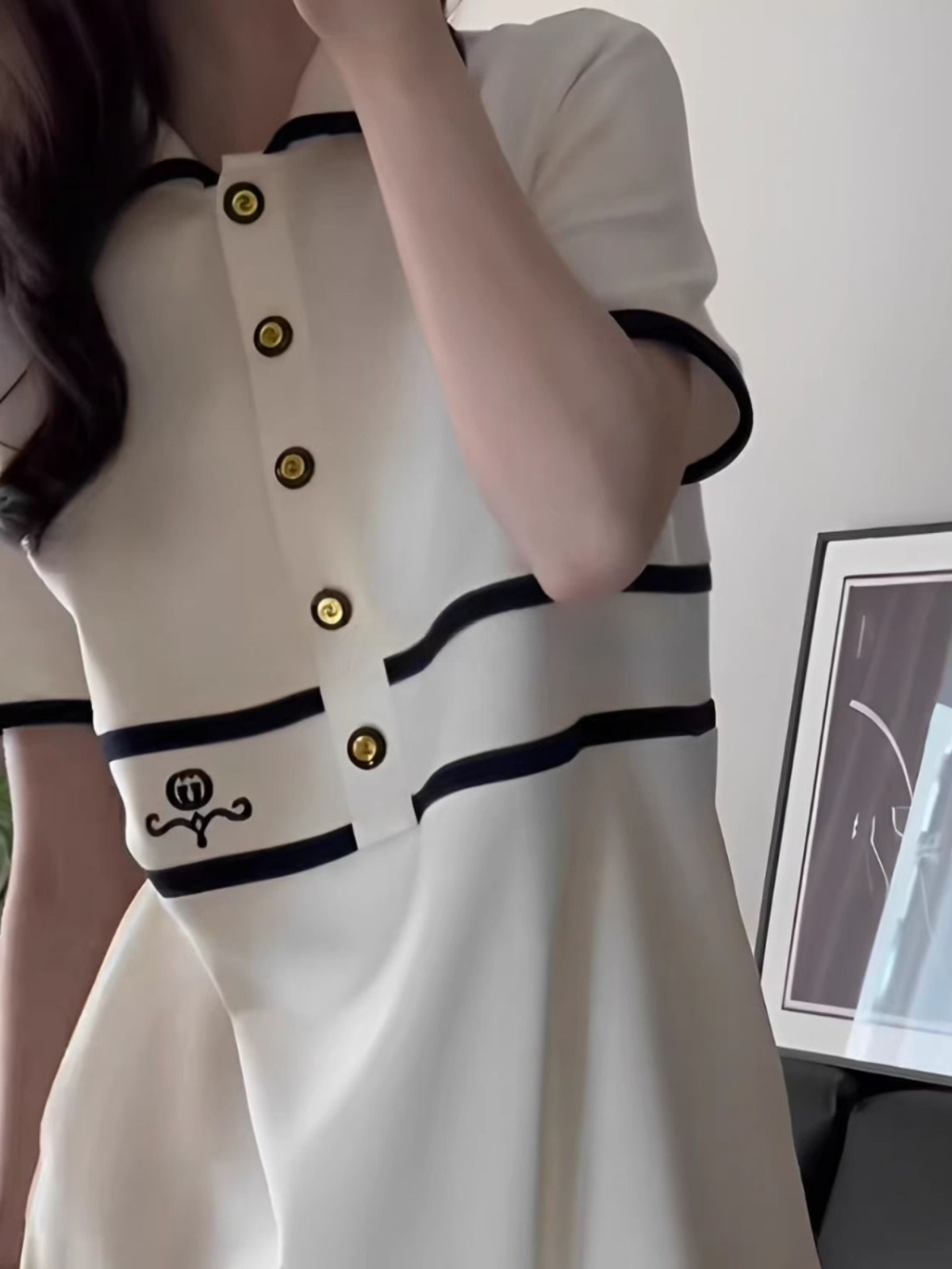 Übergröße Hemdkleid mit Kragen – Korean Style A Line Shirt Dress Bewertung und Preis