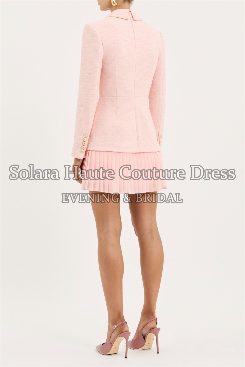 Solara Tweed Zweiteiler Blazer – Tweed Two Piece Blazer Dress Bewertung und Preis
