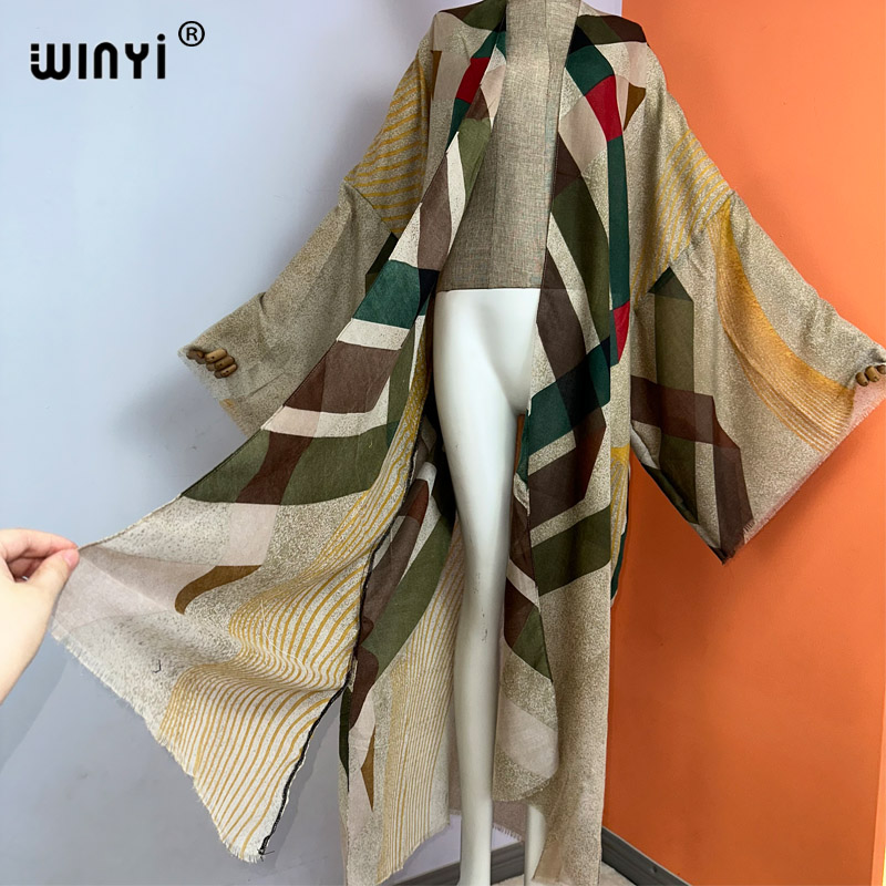 Winyi Kimono Sommer Boho Print – Boho Summer Beach Maxi Dress Bewertung und Preis