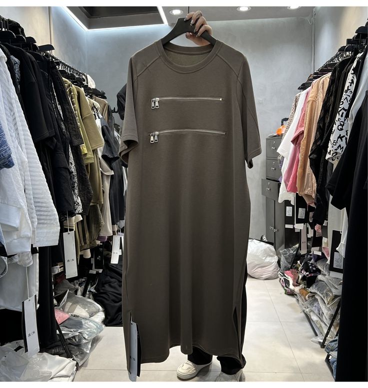 Plus Size Damen-T-Shirt-Kleid  – Korean Style A Line Shirt Dress Bewertung und Preis